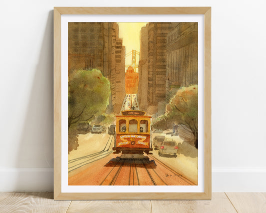 San Francisco wall art print