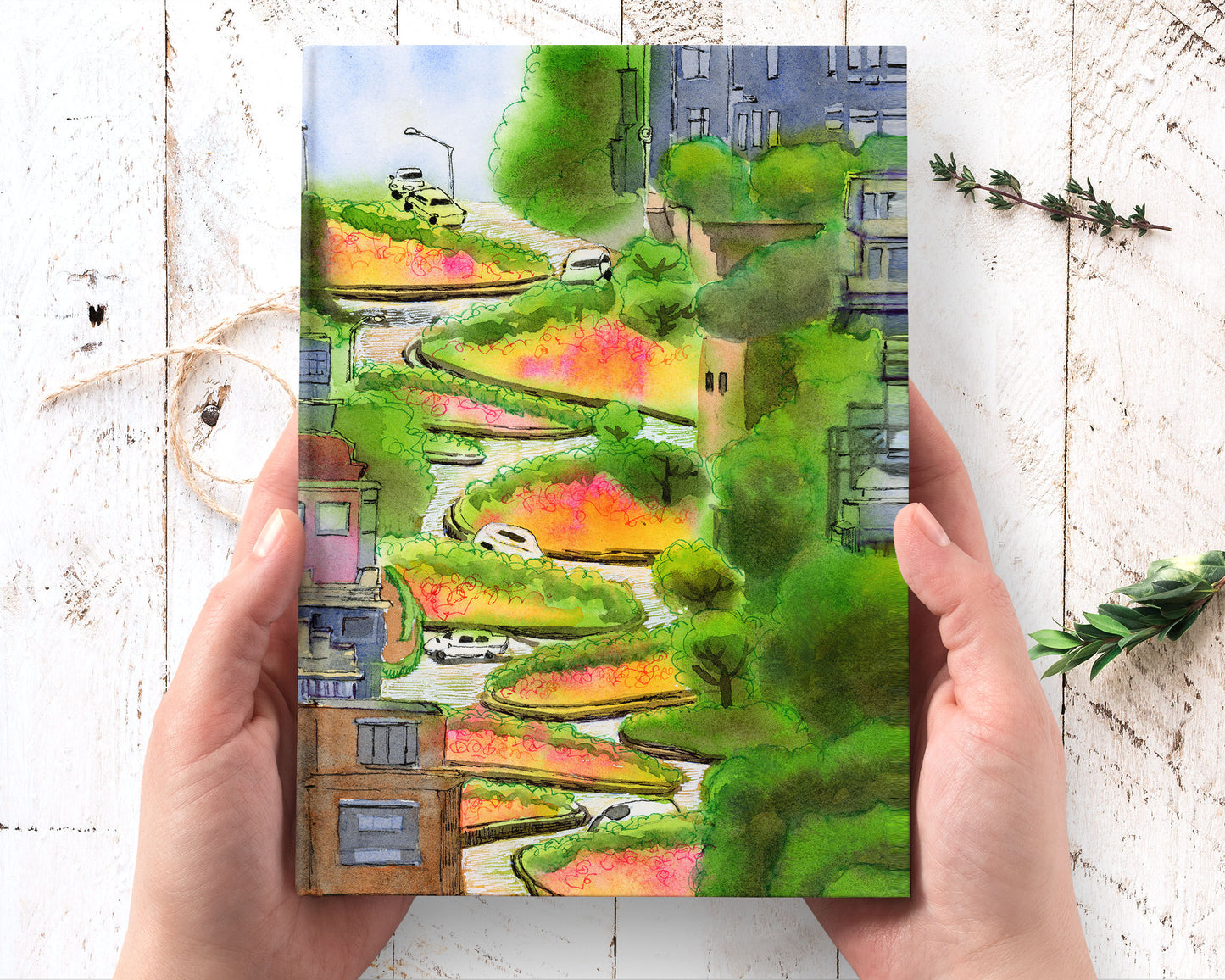 san francisco journal notebook lombard street