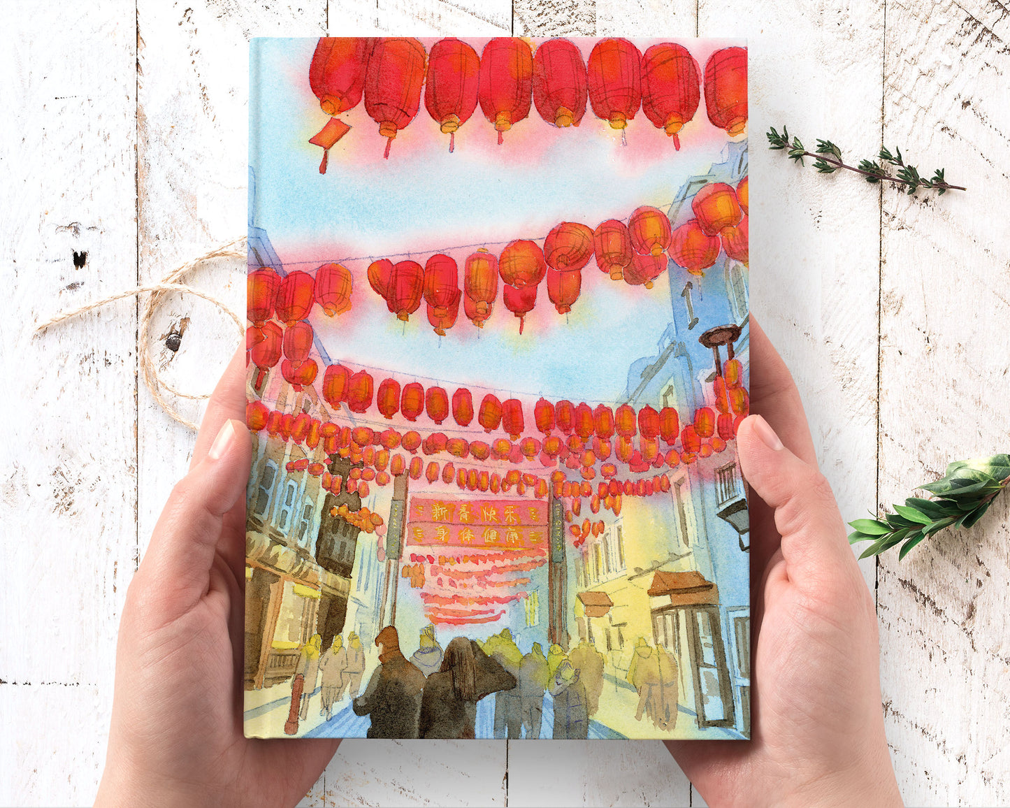 san francisco journal notebook china town