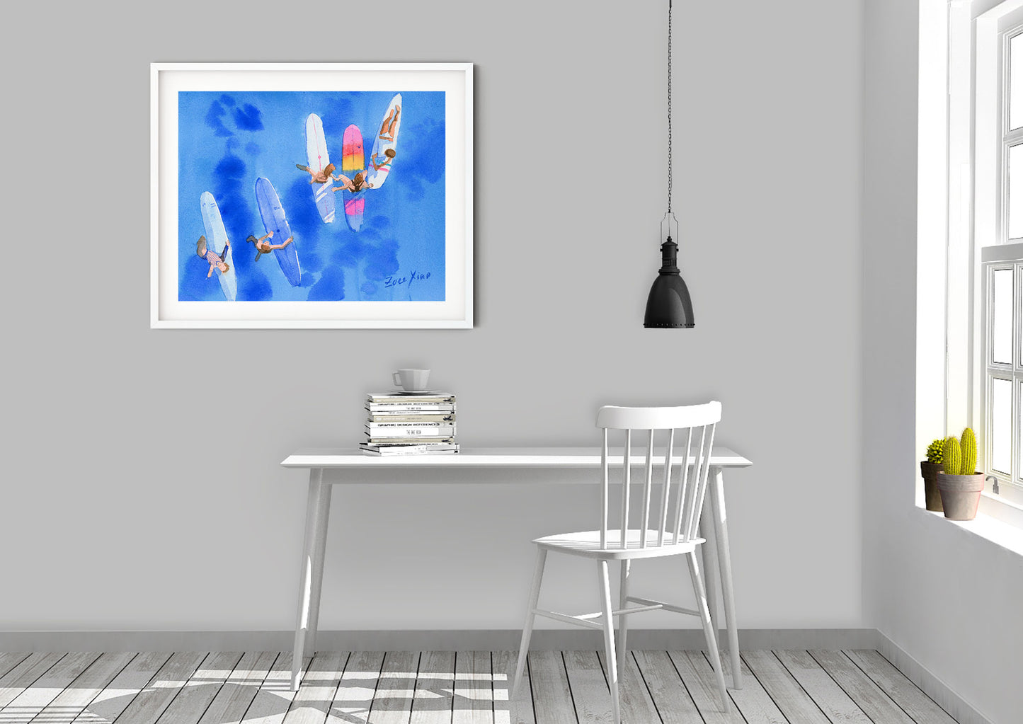 tropical art print Hawaii wall art