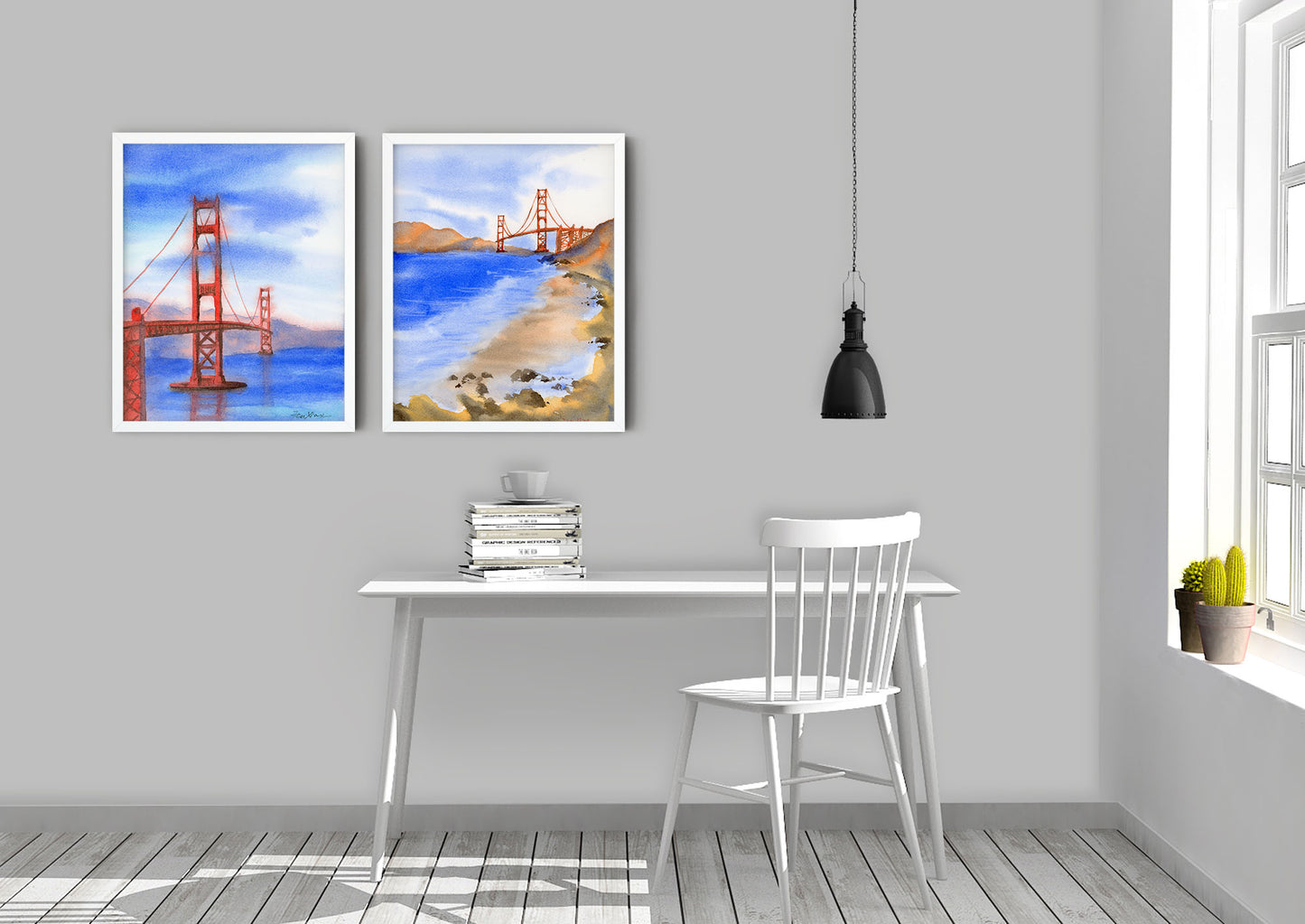 San Francisco Art Print Set of 2