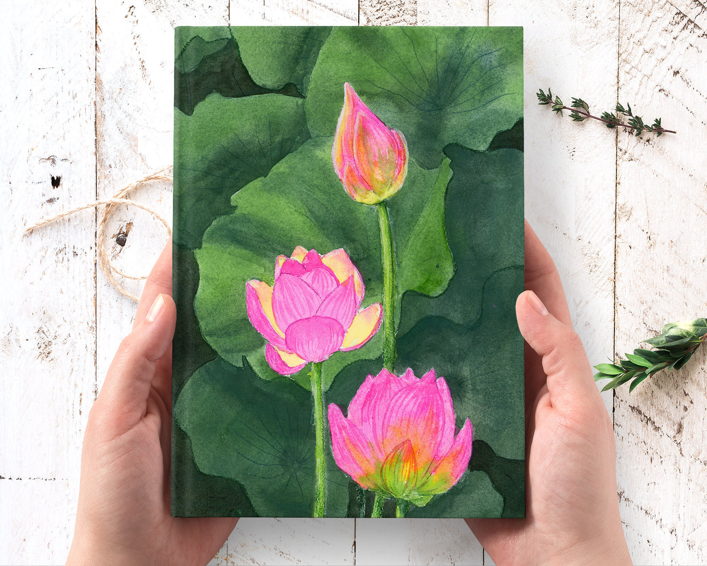 lotus journal notebook lined