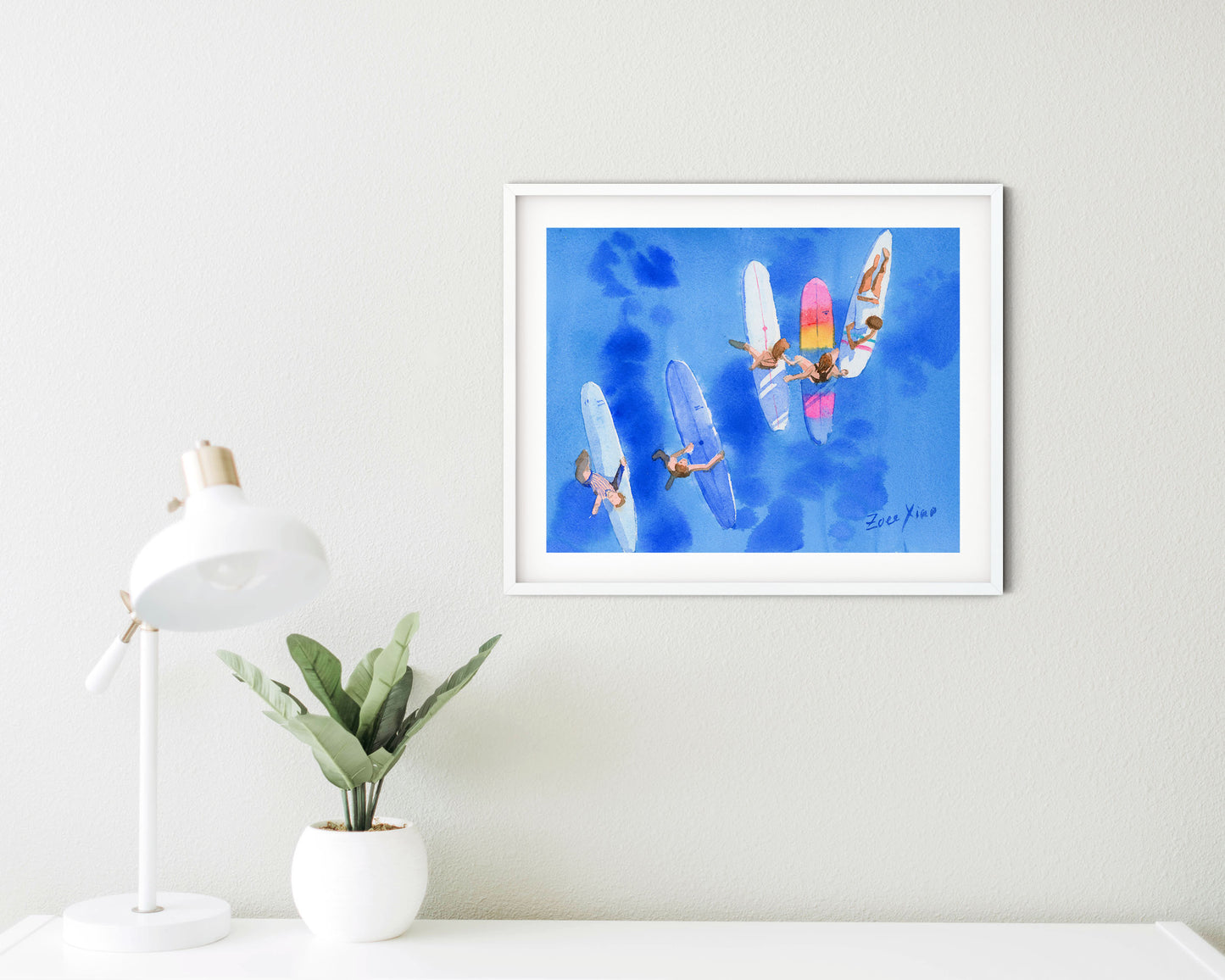 tropical art print Hawaii wall art