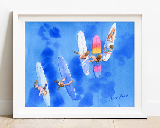 tropical art print Hawaii wall art