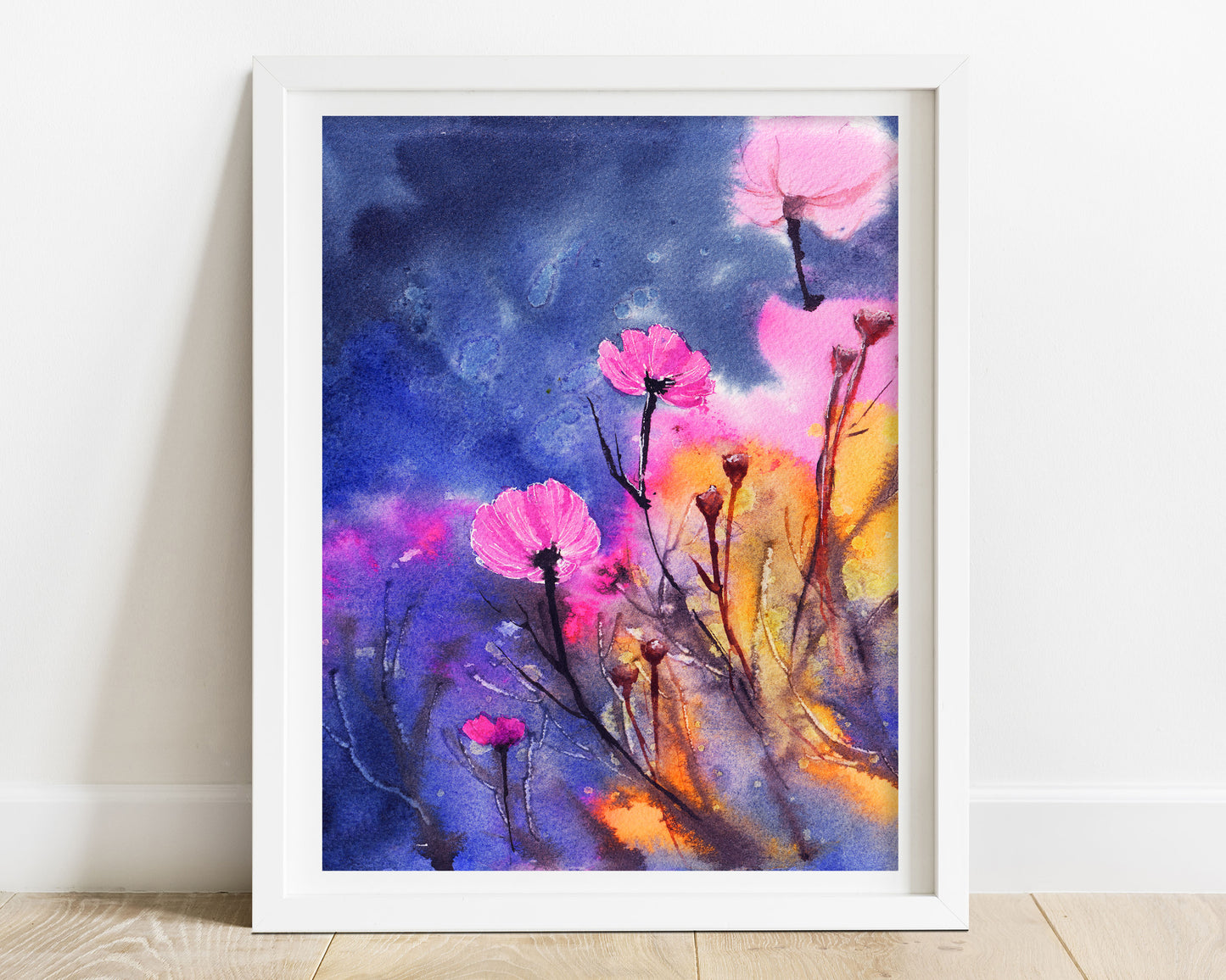 poppy art print