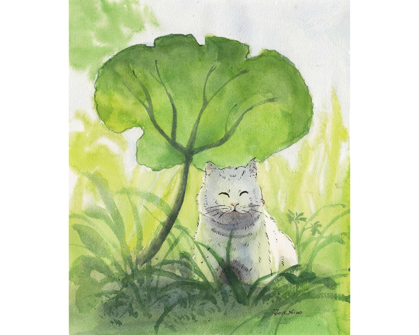 Original Painting "Hot Summer Day"