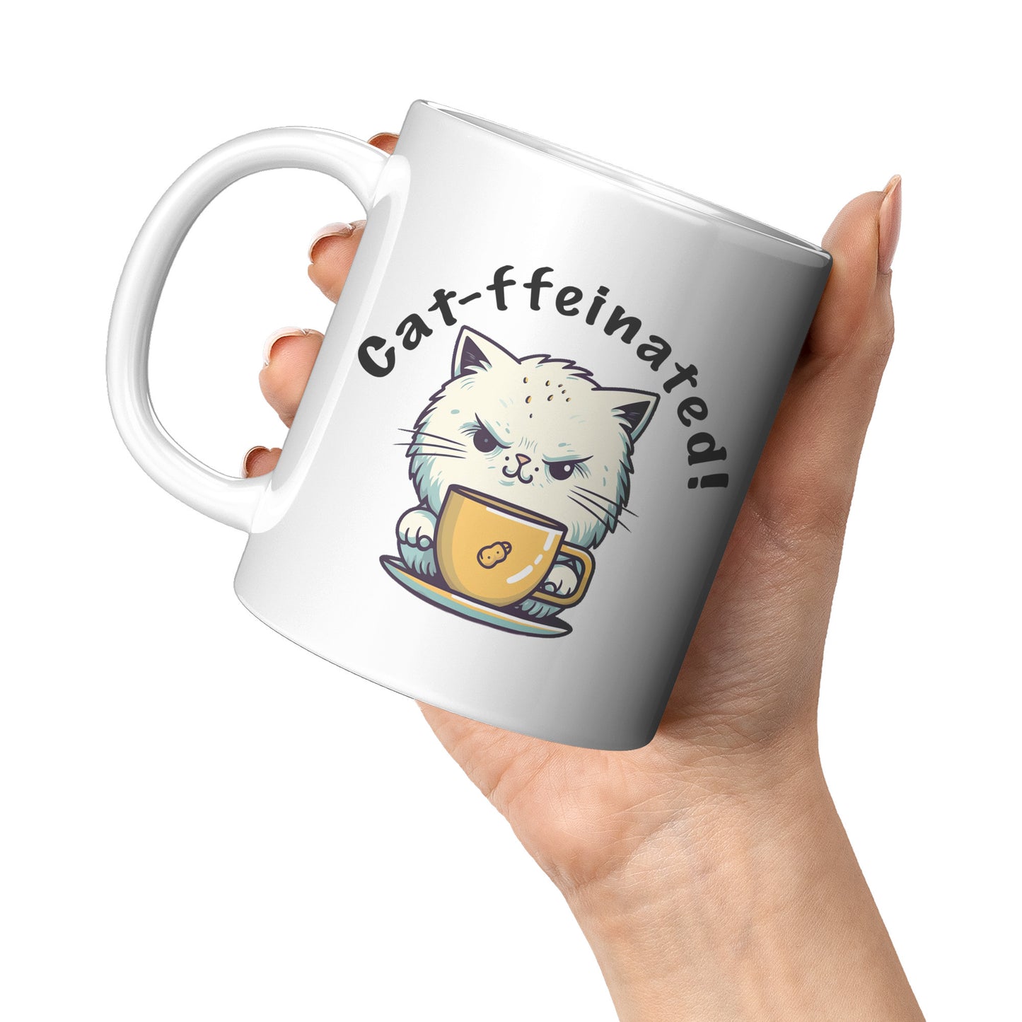 Cat-ffeinated! Coffee Mug