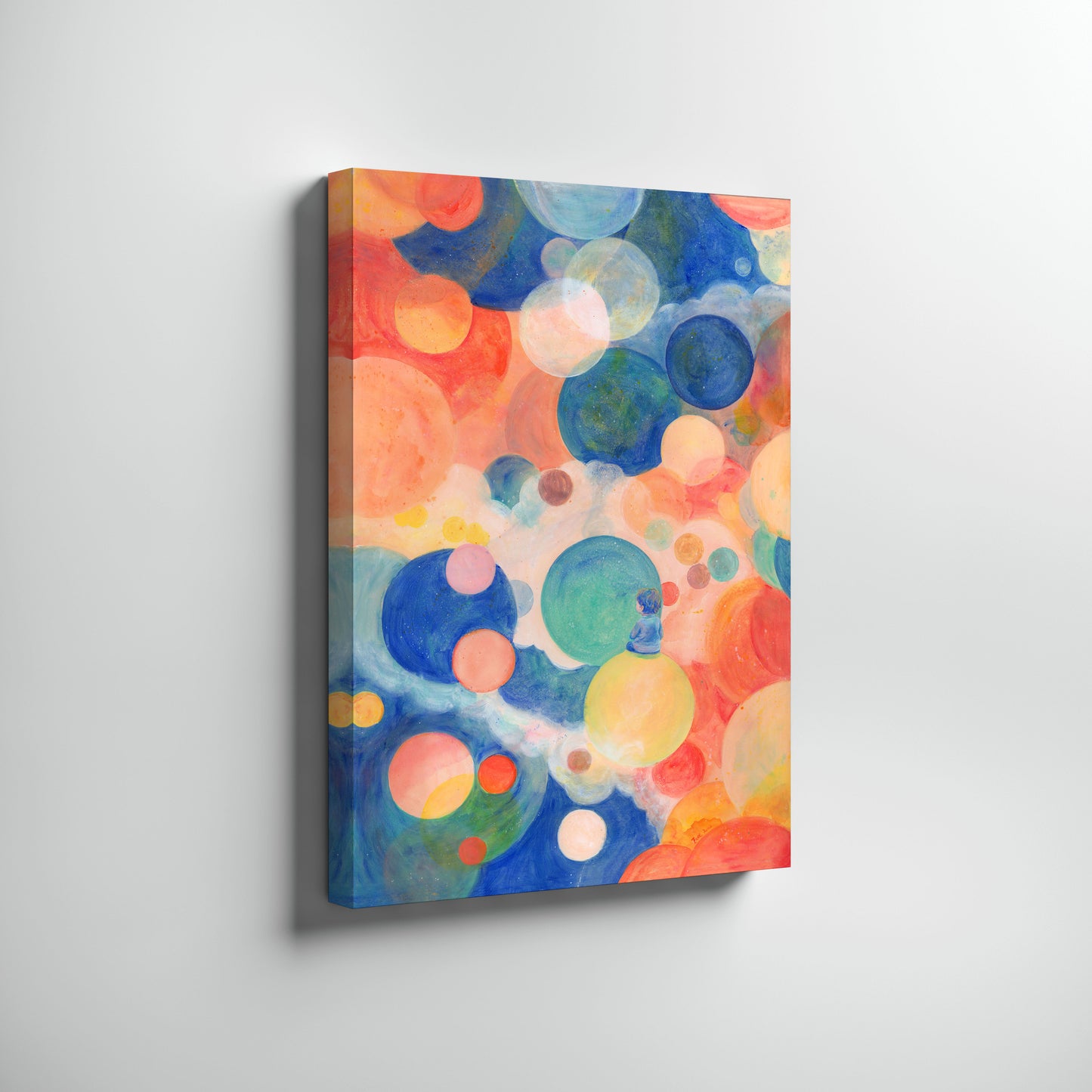 Art Print "Little Me In This Big World"