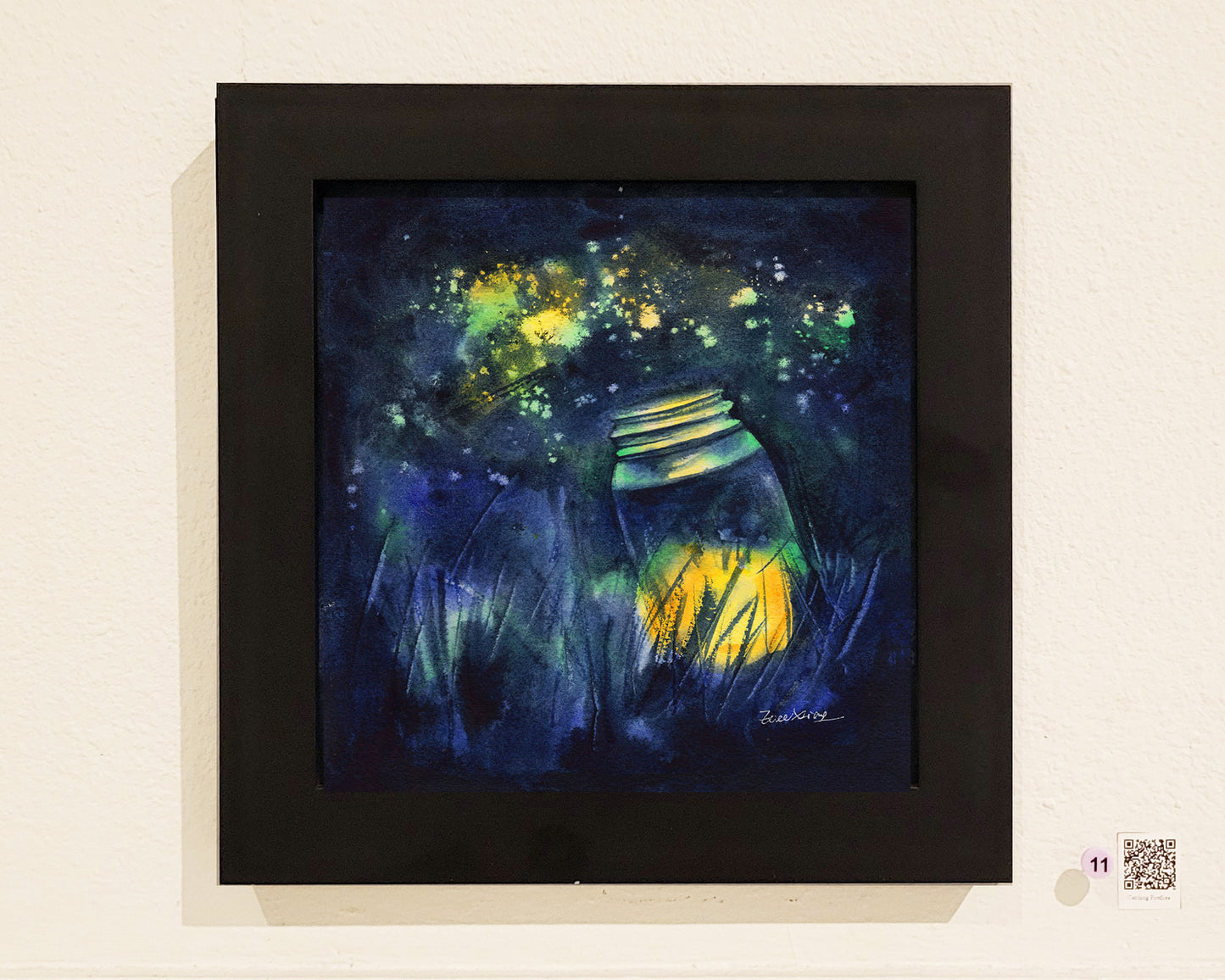 Original Painting "Catching Fireflies"