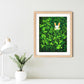 cute rabbit wall art print