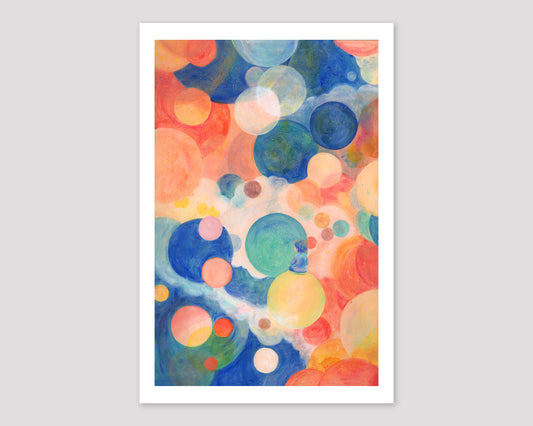 Art Print "Little Me In This Big World"