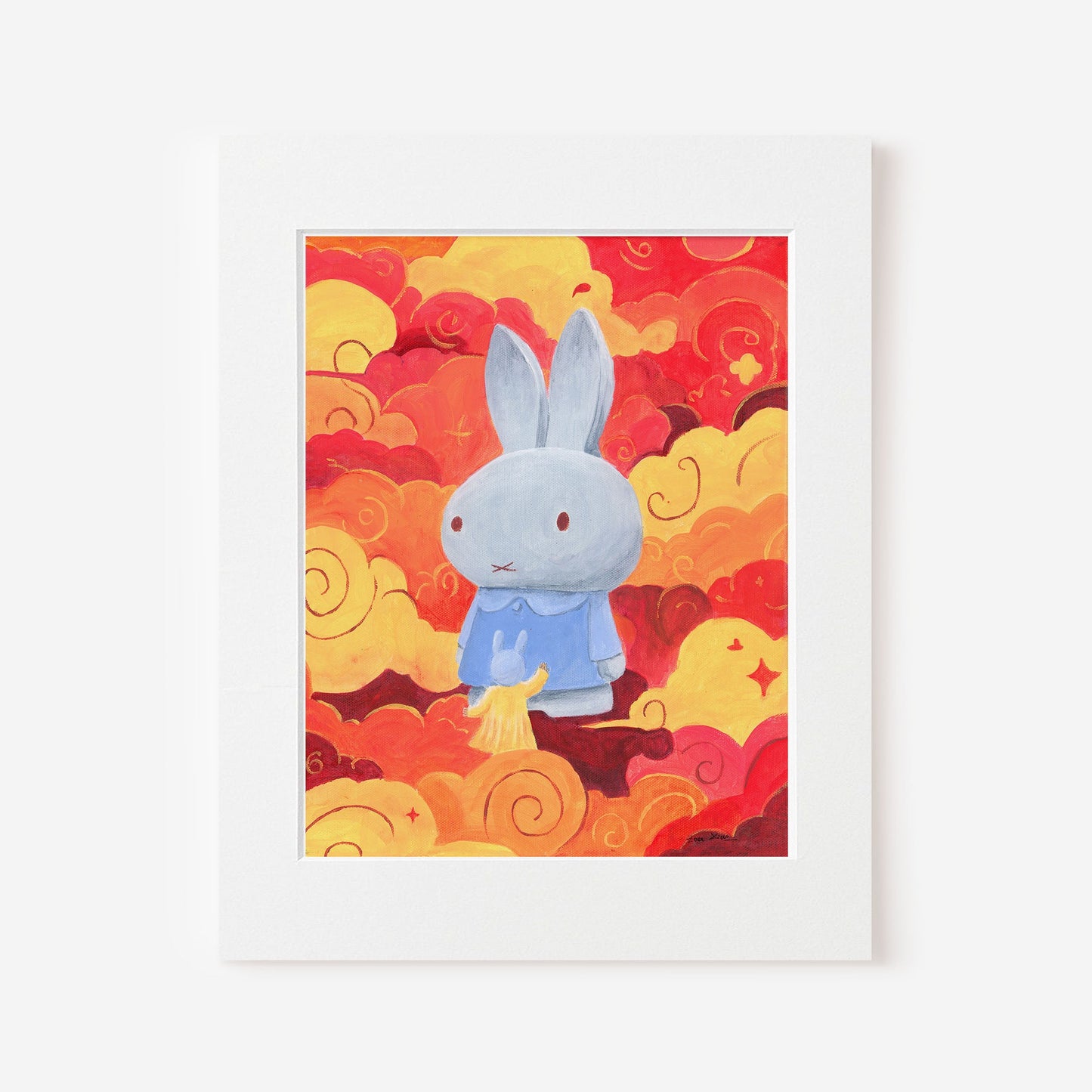 Limited Edition Art Print "Meeting The Giant One"