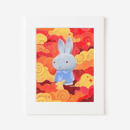 Limited Edition Art Print "Meeting The Giant One"