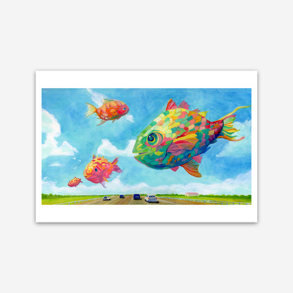 Limited Edition Art Print "Road Trip"