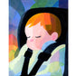 Original Painting "Sleepy Car Ride"