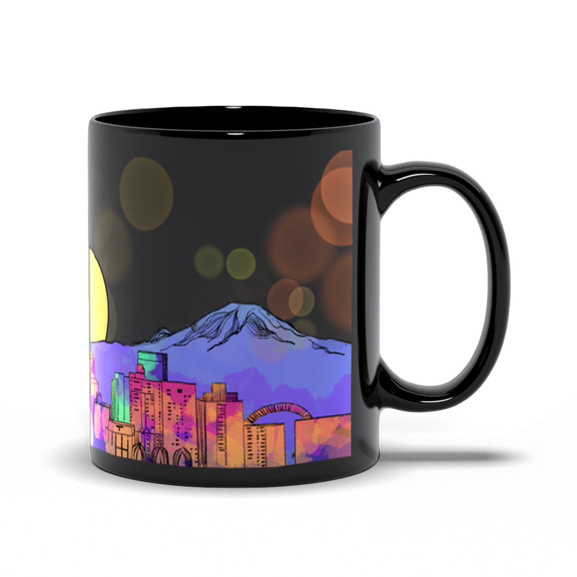 Seattle skyline mug