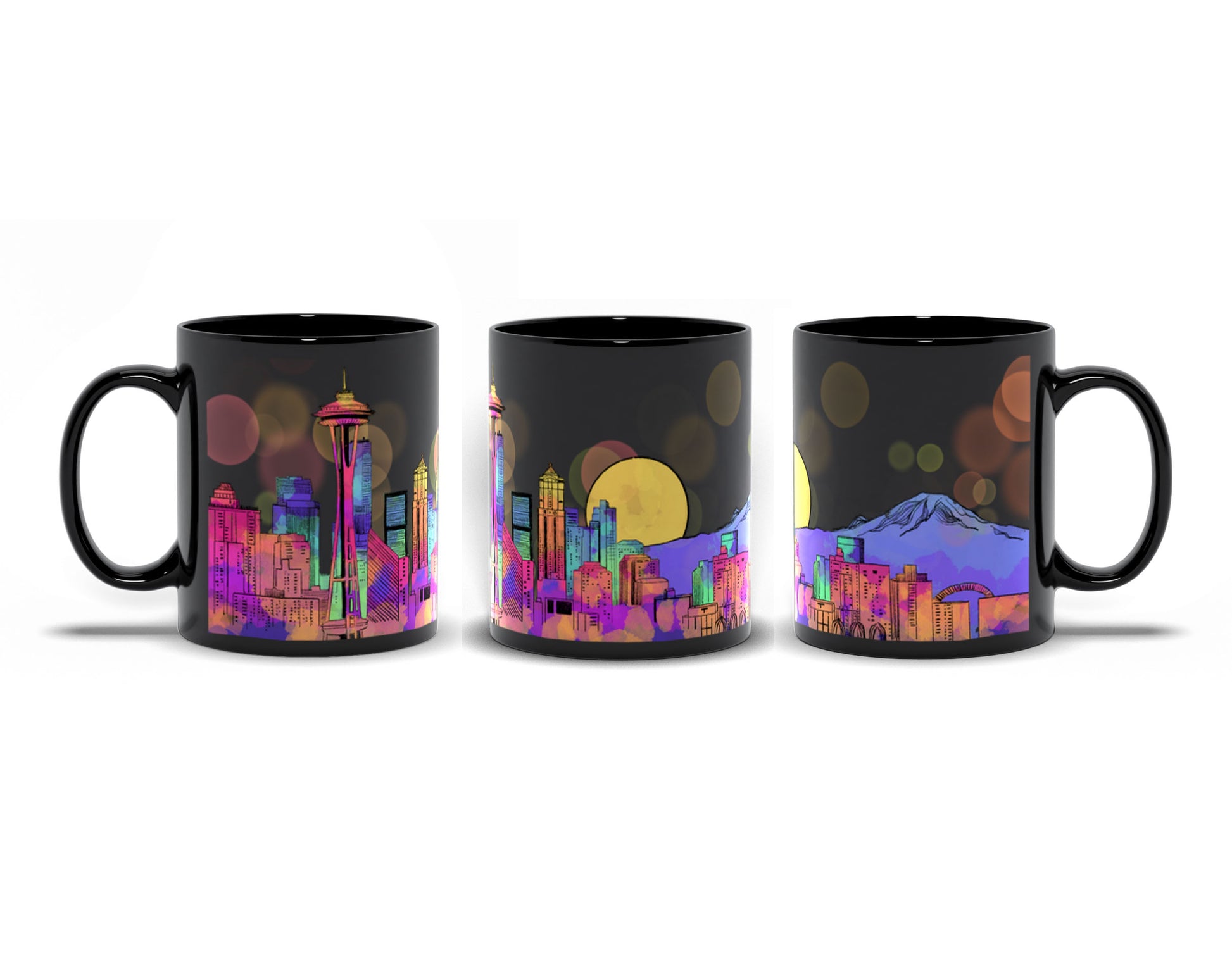 Seattle skyline mug