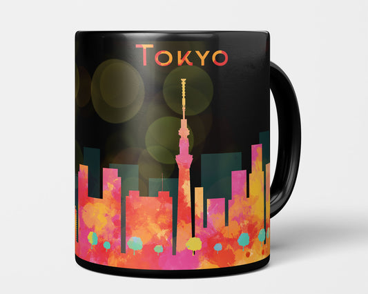 Tokyo art mug
