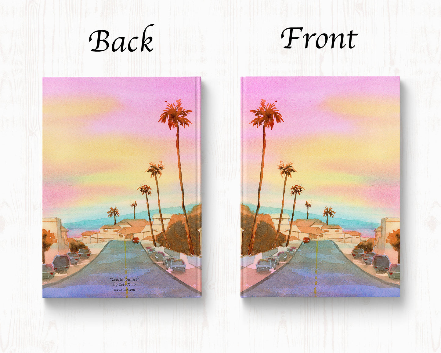 San Francisco Hardcover Writing Journal Notebook Lined
