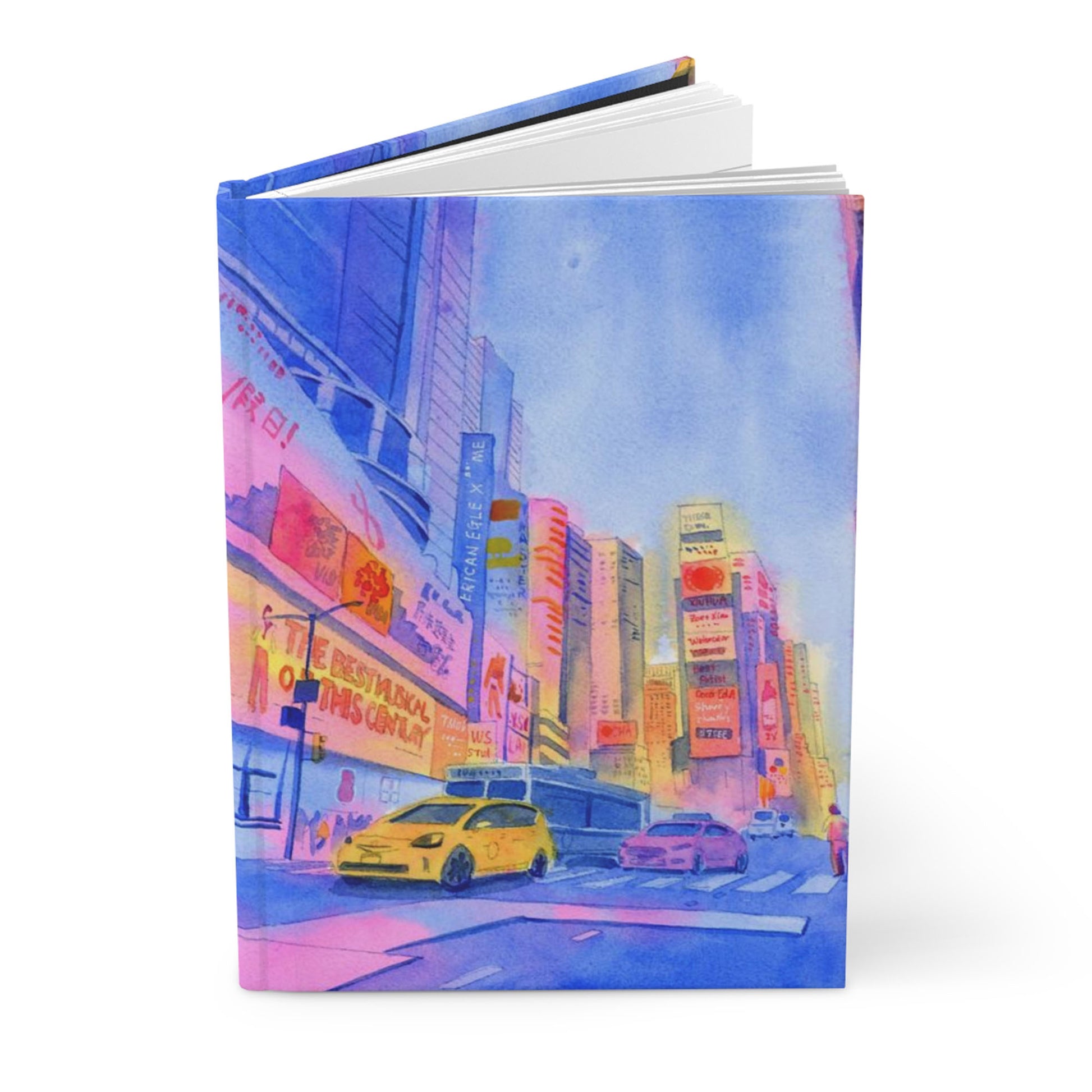 new york art hardcover journal notebook