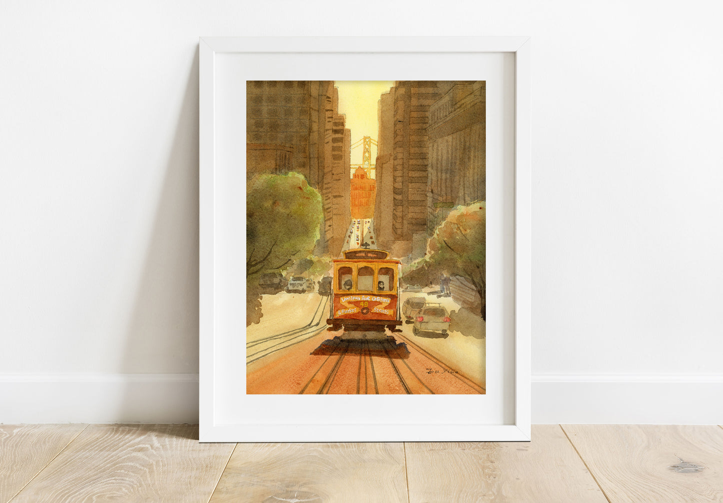 San Francisco wall art print