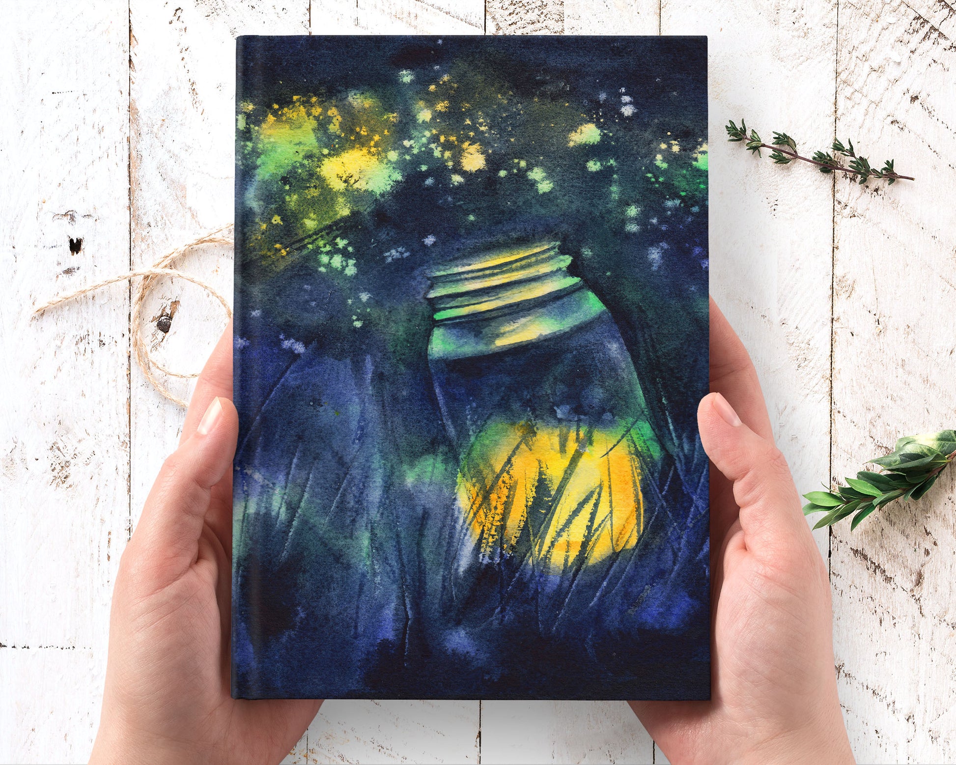 firefly art hardcover writing journal notebook lined