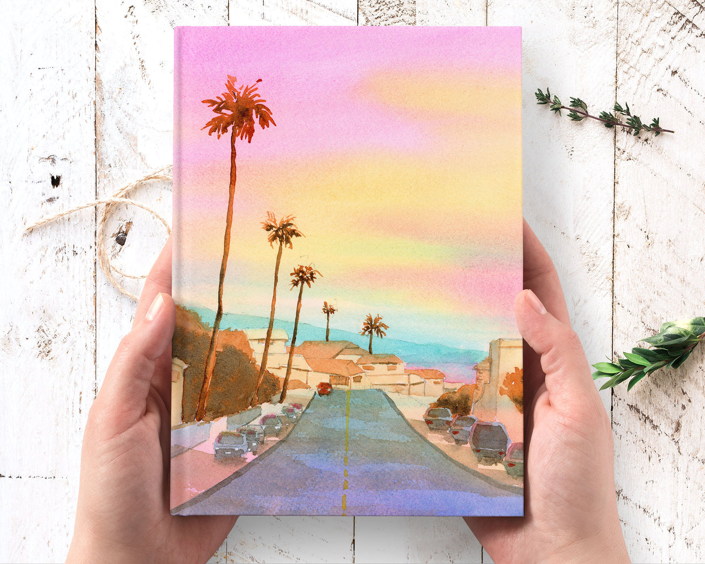 San Francisco Hardcover Writing Journal Notebook Lined
